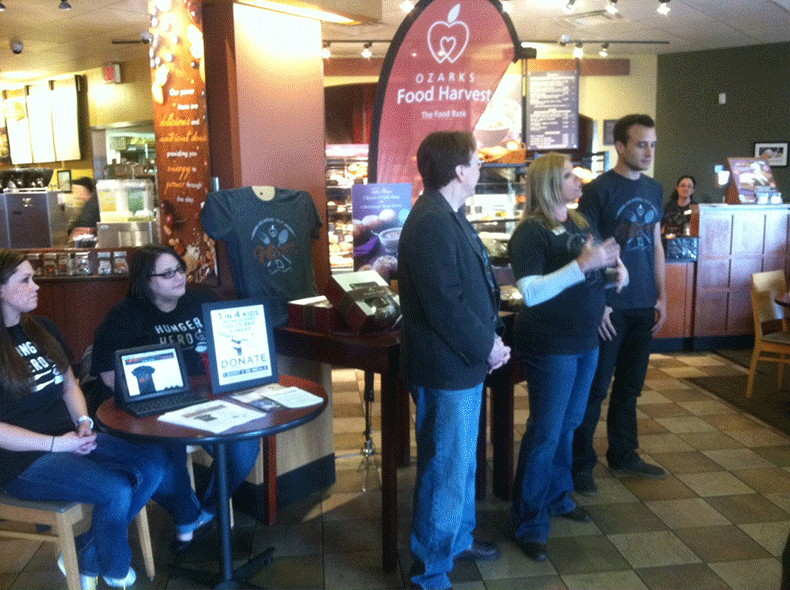 Panera Bread & Five Pound Apparel are Wearing Out Hunger for OFH