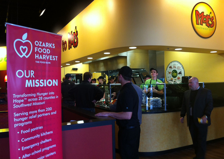 Moe’s Southwest Grill opening in Battlefield Mall to benefit OFH
