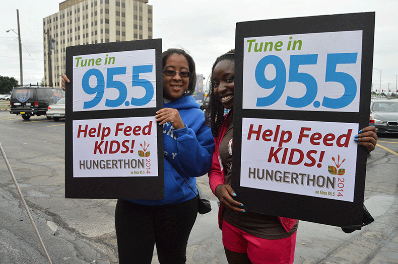 Alice 95.5 hosts 15th annual Hungerthon to feed hungry children
