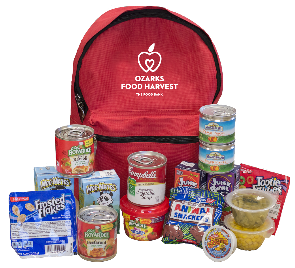 Weekend Backpack Program Ozarks Food Harvest