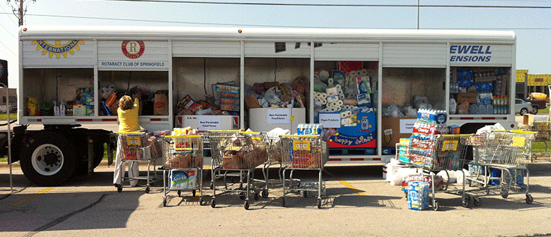 Clear Channel Radio adds 50,000 pounds and cash to food distribution efforts in Joplin