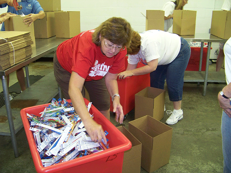Springfield Volunteers Help OFH during annual  Day of Caring