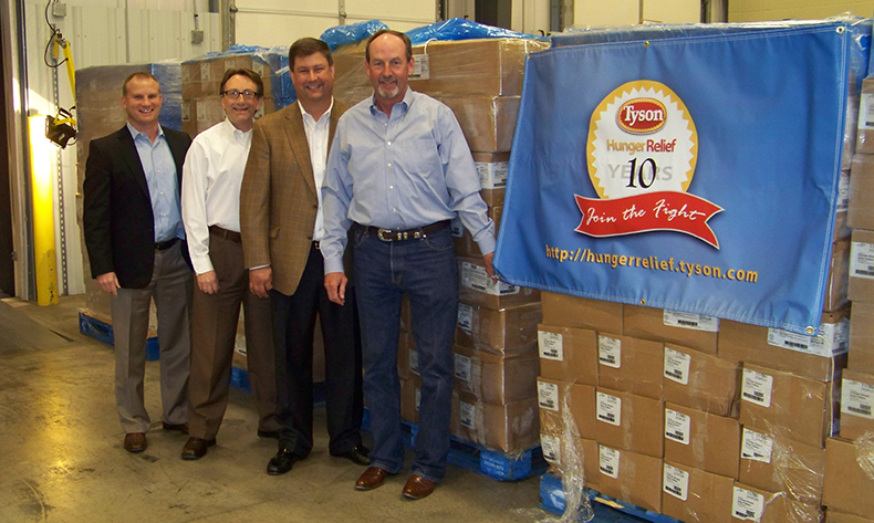 Tyson Foods, Inc. and McDonald’s Give Hunger a Jolt