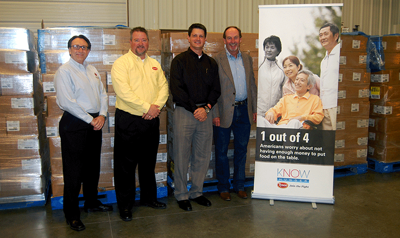 Tyson Foods, Inc. donates truckload of chicken to OFH