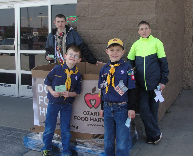 Help Scouts with annual drive