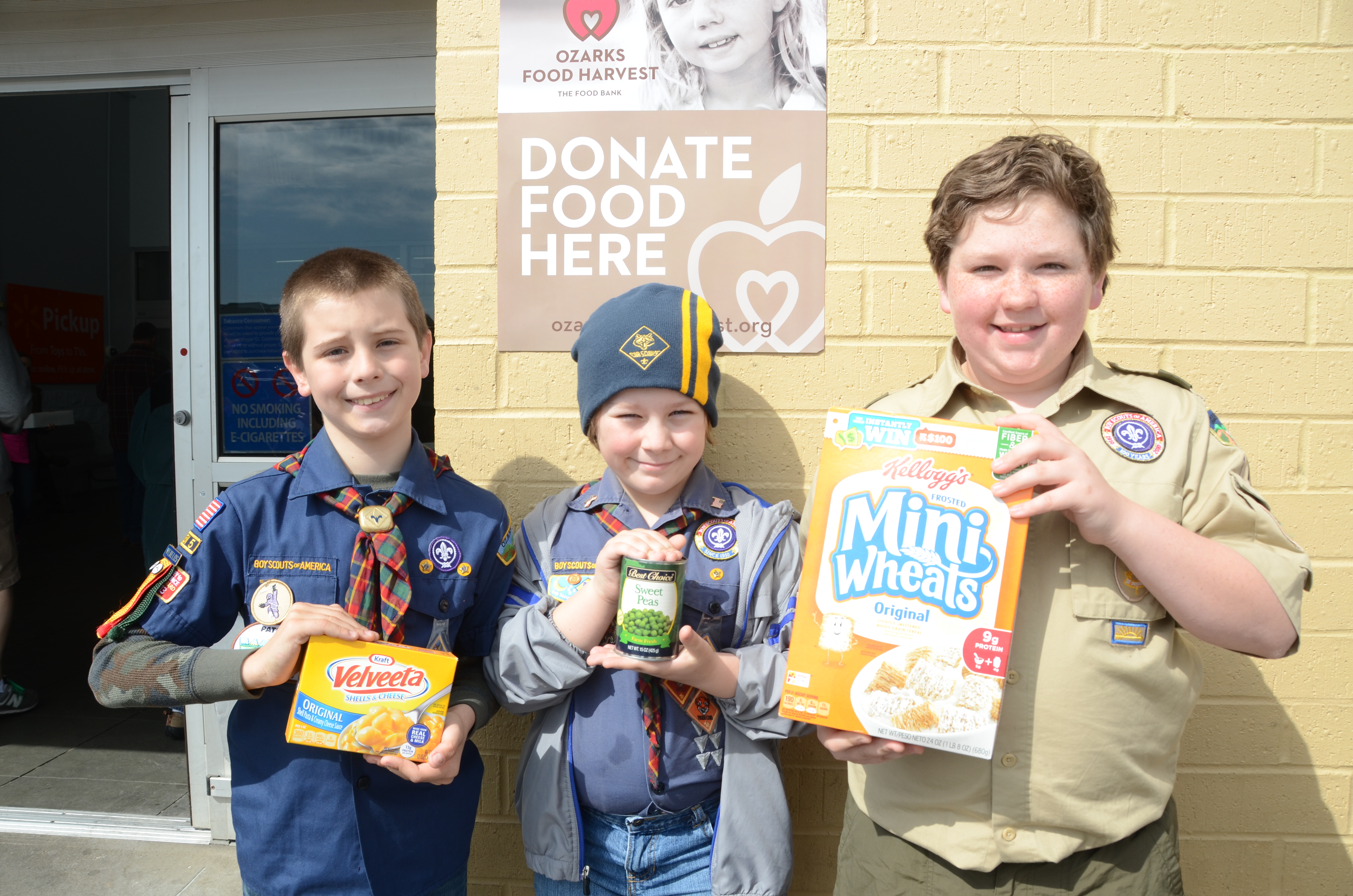 Scouting for Food provides 27,000 meals