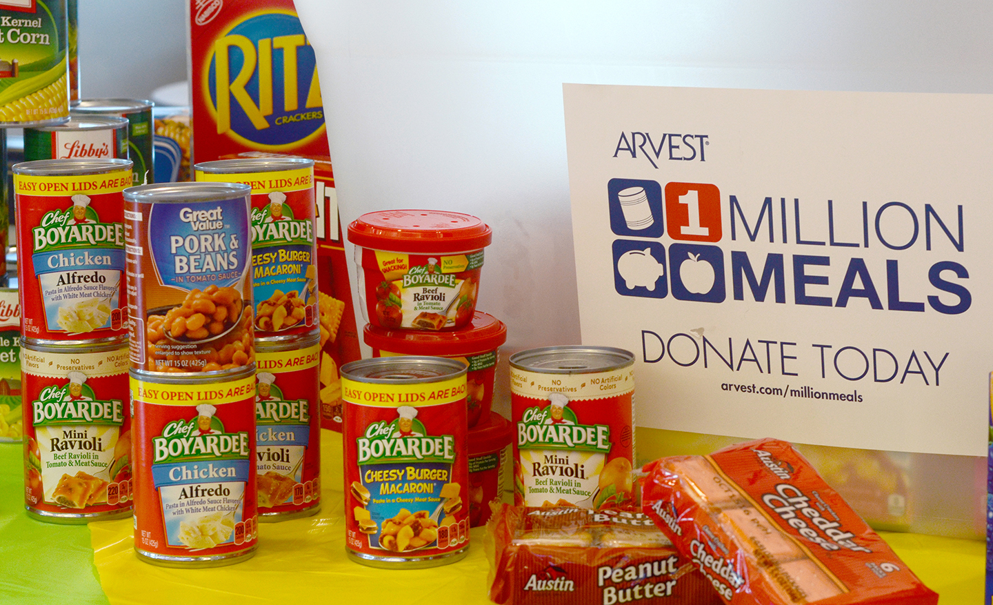 Arvest Bank’s 1 Million Meals campaign runs through June