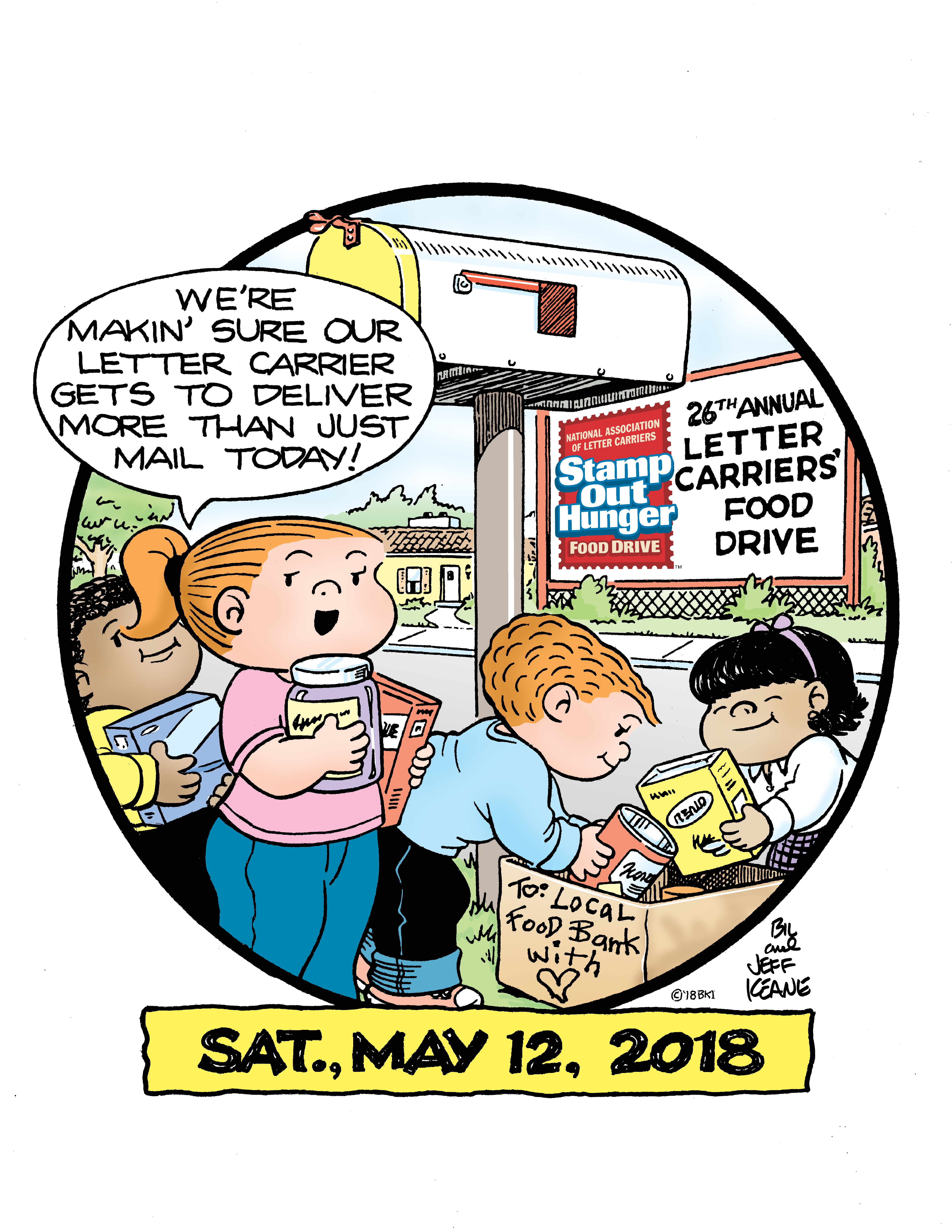 Stamp Out Hunger with Local Letter Carriers