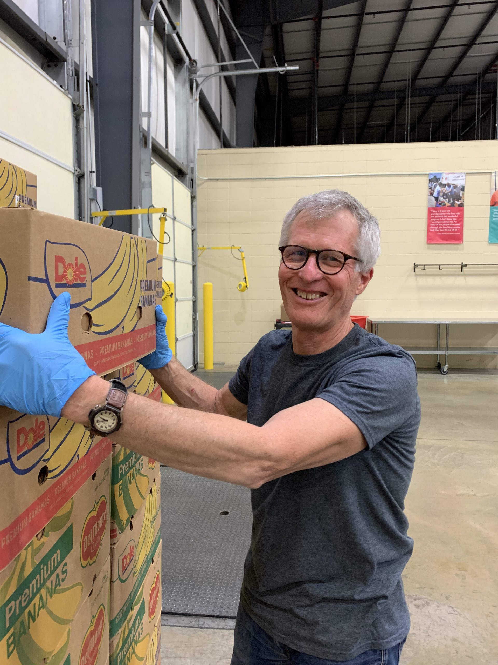Temporary employee takes on full-time role at The Food Bank