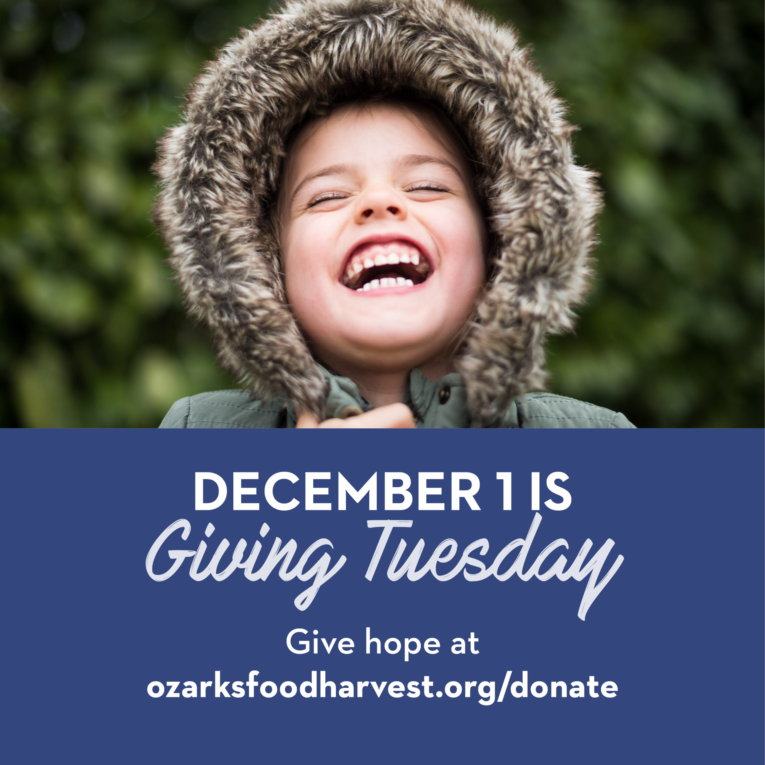 #GivingTuesday is December 1