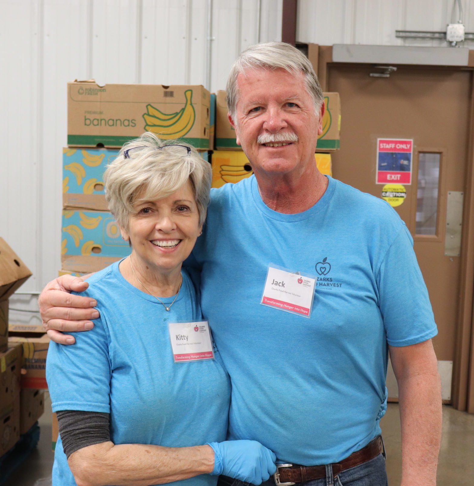 Jack and Kitty Williams Make a Difference at Ozarks Food Harvest