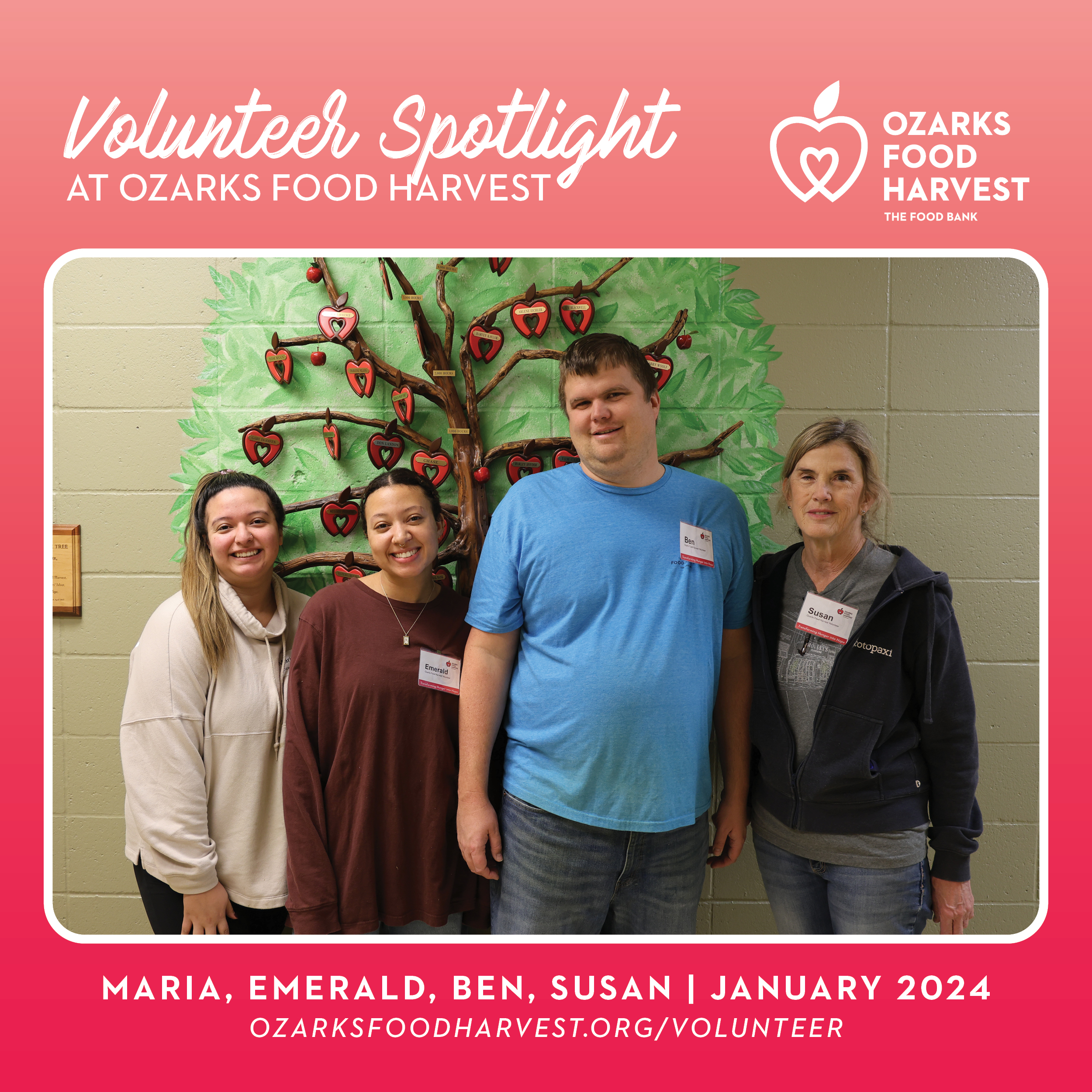 Volunteers Find the Perfect Fit at Ozarks Food Harvest