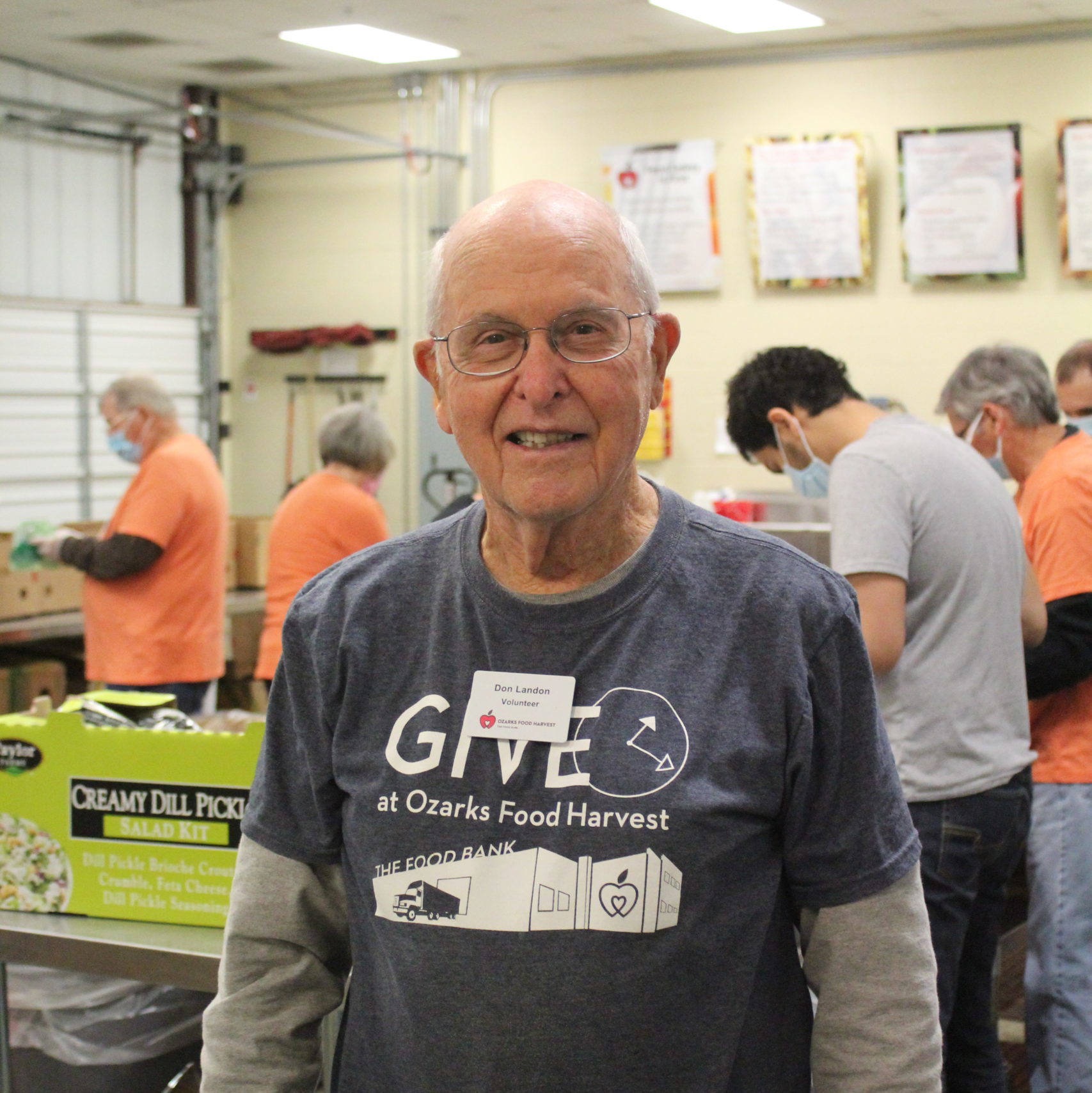 Ozarks Food Harvest honors 93-year-old volunteer for 2,000 hours of service