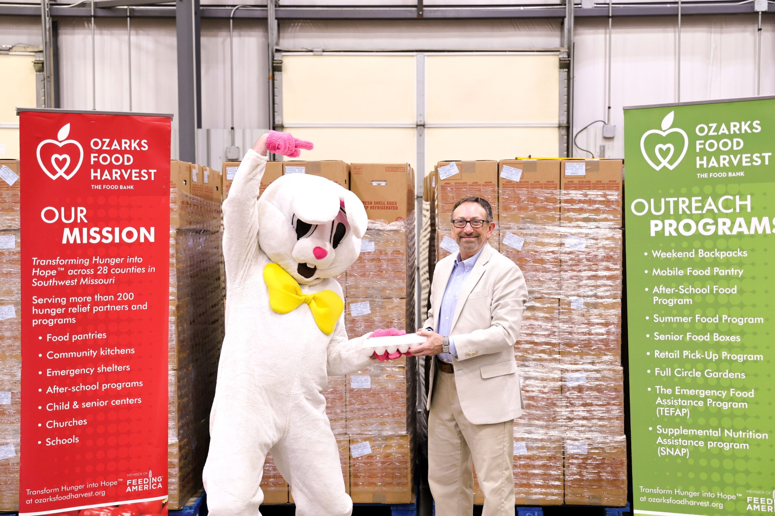 Local egg producer Opal Foods donates 280,000 eggs just in time for Easter
