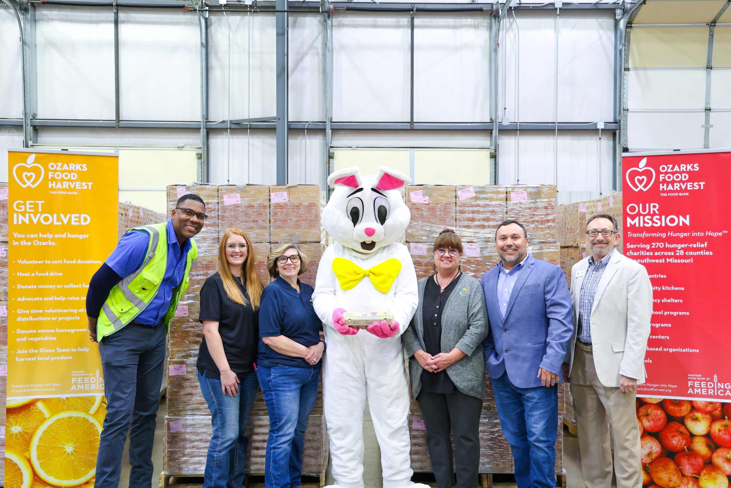 Opal Foods donates 280,000 eggs to The Food Bank for the 17th year