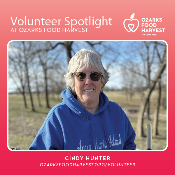 Food Bank Volunteer Works Hard, Plays Hard, At the Same Time