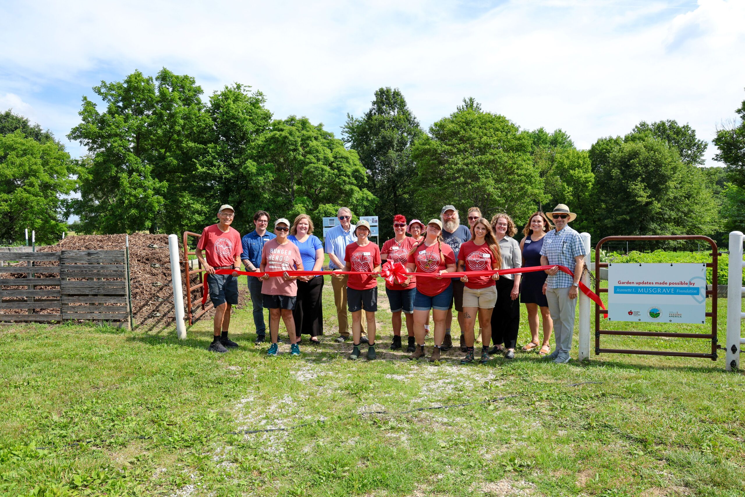 Ozarks Food Harvest unveils 78 new garden beds to feed families facing hunger
